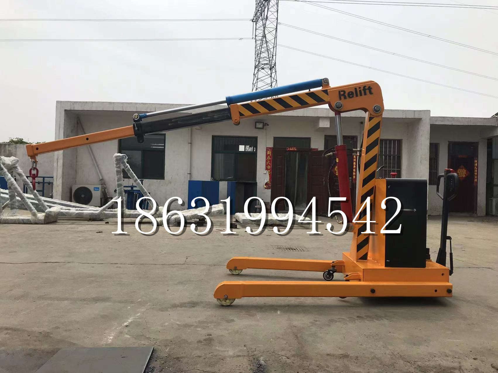 吴桥县久征定做3吨三轮随车吊 农用园林绿化移树吊 平板工程用小吊机